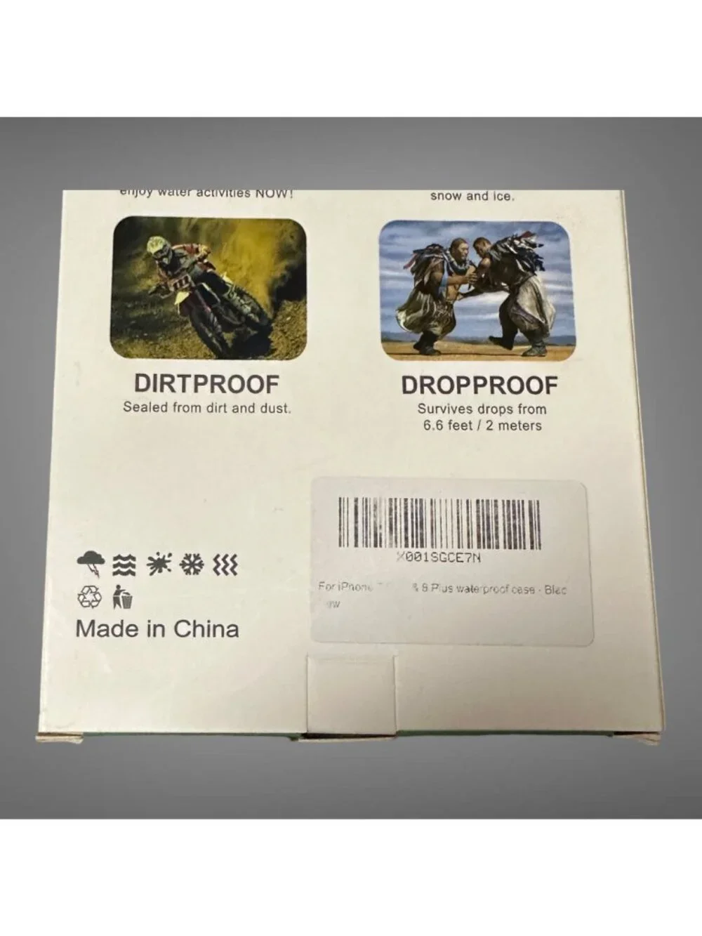 Waterproof Case For iPhone 7/8 Plus 360° Dirtproof Snowproof Dropproof Scratch R
